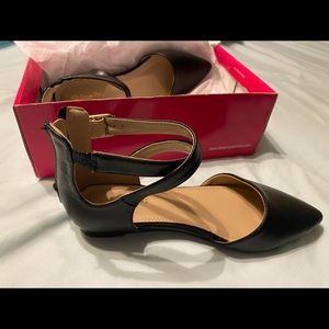 Black dress sandals size 8.5